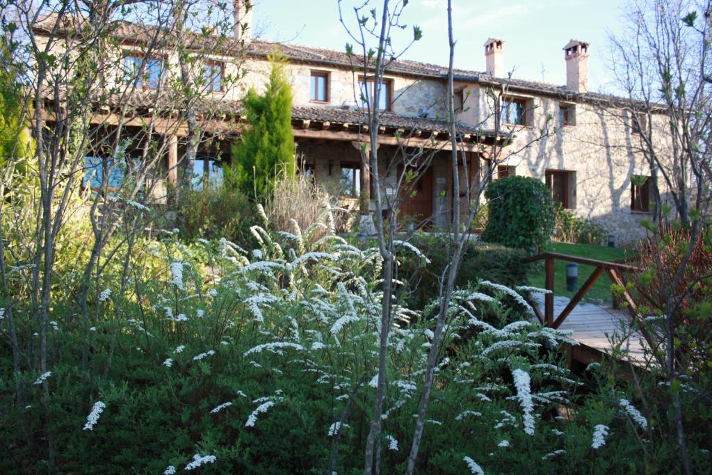 Posada Fuenteplateada Collado Hermoso Dış mekan fotoğraf